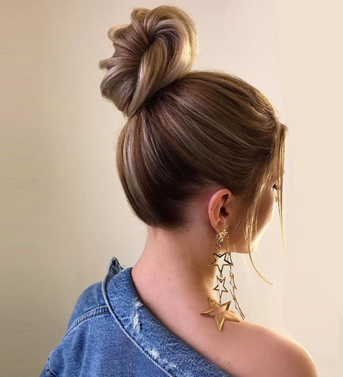 Easy Greasy Hair Updo