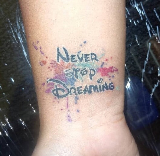 Quotation Tattoo Design