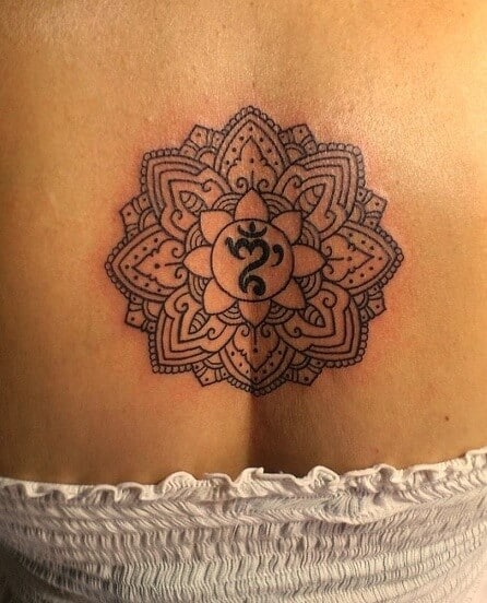 Lotus Mandala Tattoo Design