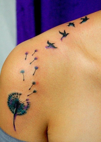 Flying Birds Tattoos