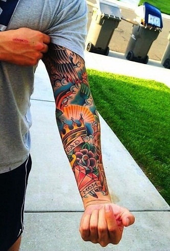 Full Sleeve Tattoos for Boys