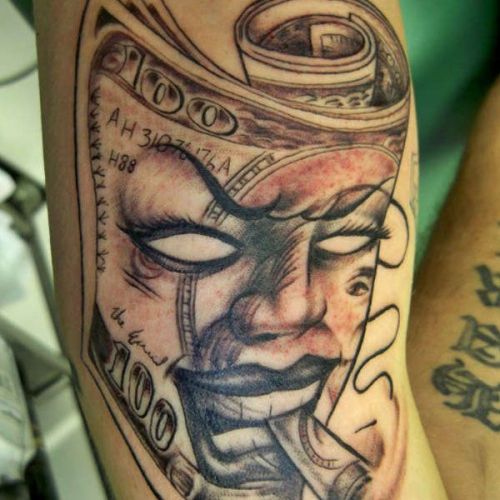 money tattoo designs