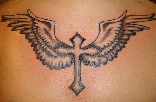 jesus cross tattoo