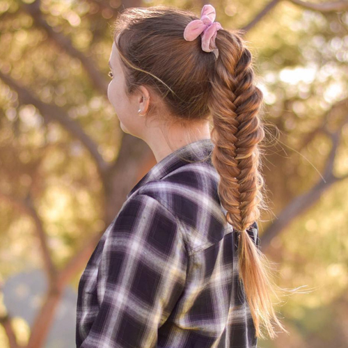 Braided High Long Ponytail Hairstyles