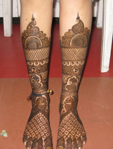 Bombay style mehndi designs5