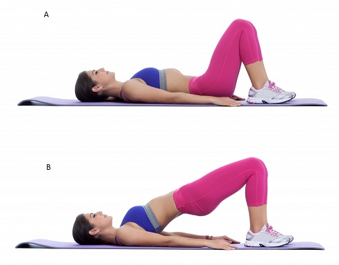 Lying Posture Hip Raise