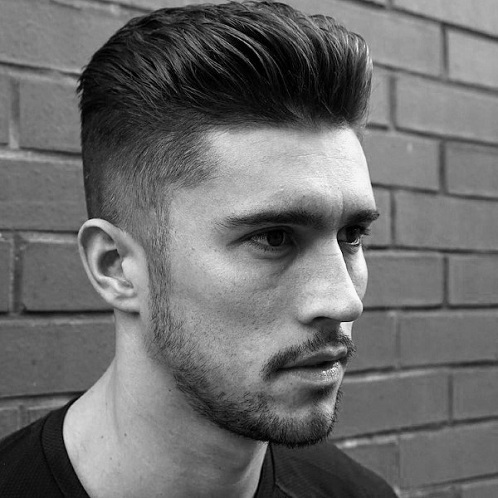 Short Slick Back Hairstyle