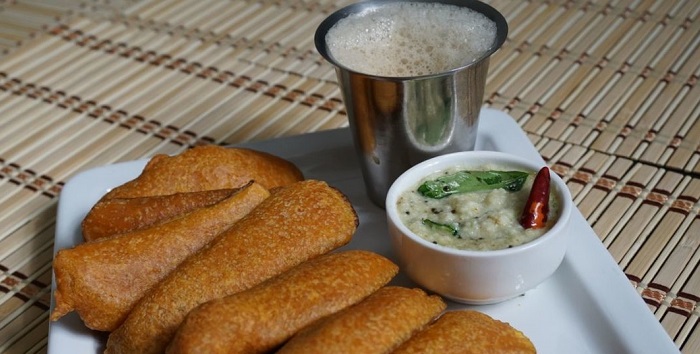 Night street food in bangalore