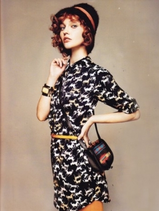 H&M Fall 2020 Catalog with Sasha Pivovarova