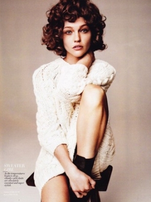 H&M Fall 2020 Catalog with Sasha Pivovarova