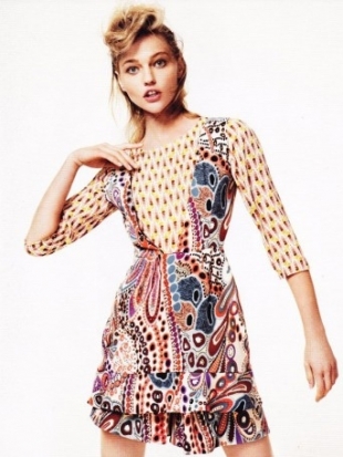 H&M Fall 2020 Catalog with Sasha Pivovarova