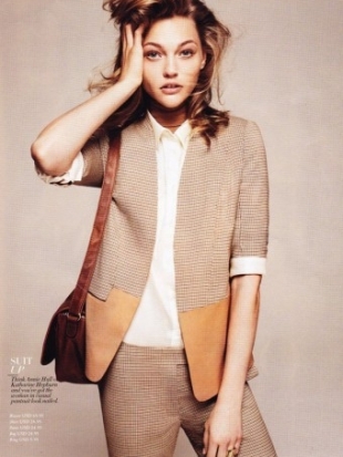 H&M Fall 2020 Catalog with Sasha Pivovarova