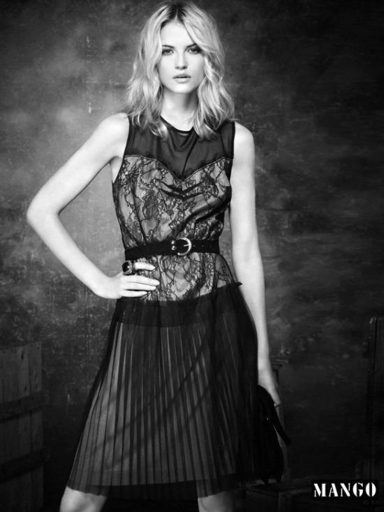 Anabela Belikova for Mango Holiday 2020 Lookbook