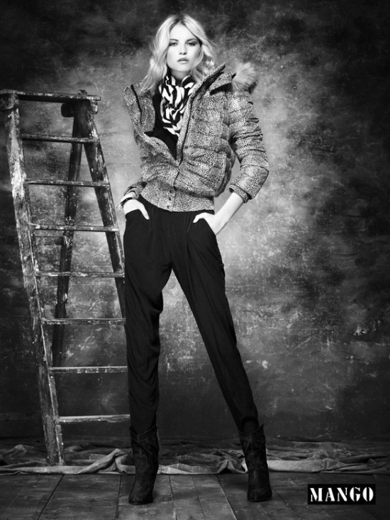 Anabela Belikova for Mango Holiday 2020 Lookbook