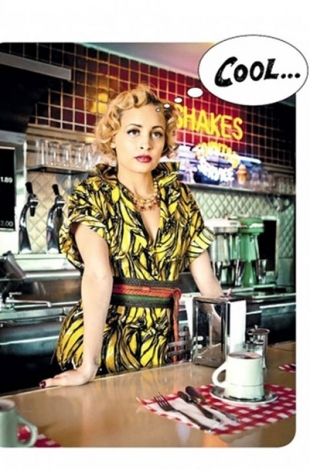 Nicole Richie Covers Harper’s Bazaar Russia