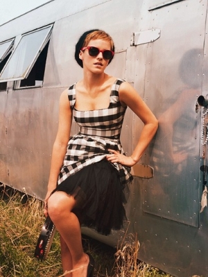 Emma Watson for People Tree Spring 2020 Campaign