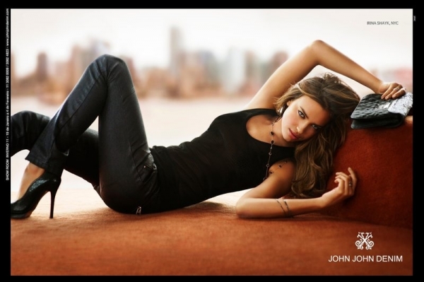 Irina Shayk for John John Denim Campaign