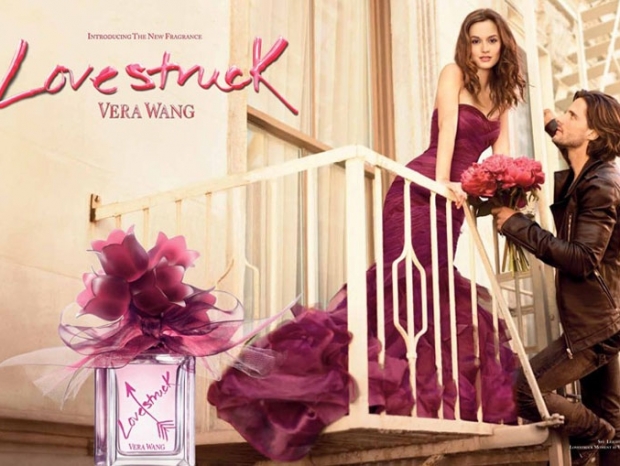 Leighton Meester in Vera Wang Lovestruck Fragrance Ad