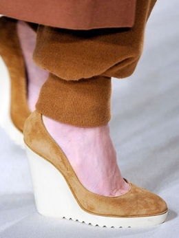 Chunky Wedges Fall/Winter 2020 Shoe Trend