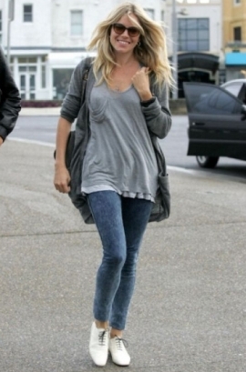 Oxford Flats Fall Shoes Celebrity Style