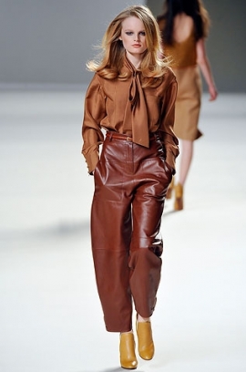 Fall/Winter 2020 Leather Pants Trend