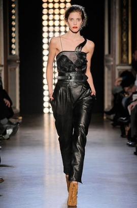 Fall/Winter 2020 Leather Pants Trend