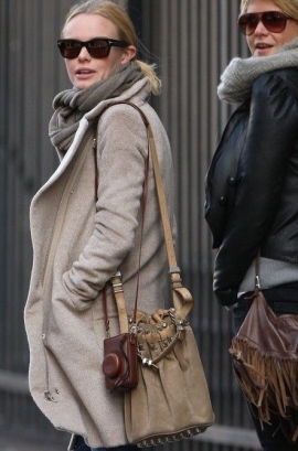 Celebrity Bucket Bag Fall Fashion Trend