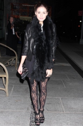 Celebrity Lace Tights Fashion