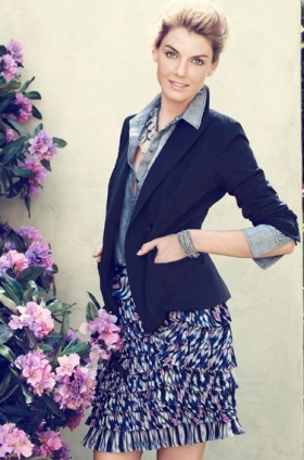 Angela Lindvall for Ann Taylor Spring 2020 Lookbook