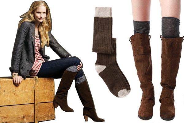 How to Wear Over the Knee Socks