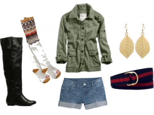 How to Wear Over the Knee Socks