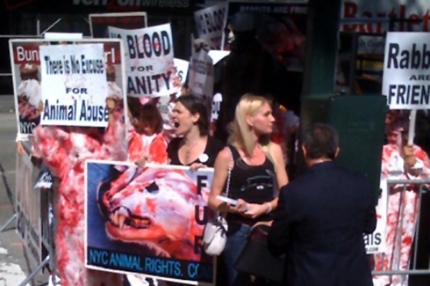 PETA Protests on DKNY Facebook