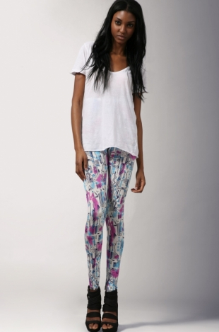 Party Printed Leggings Ideas