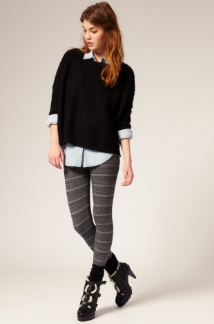 Party Printed Leggings Ideas