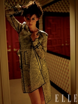 Katie Holmes Covers Elle February 2020