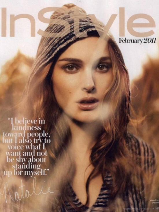 Natalie Portman Covers InStyle February 2020