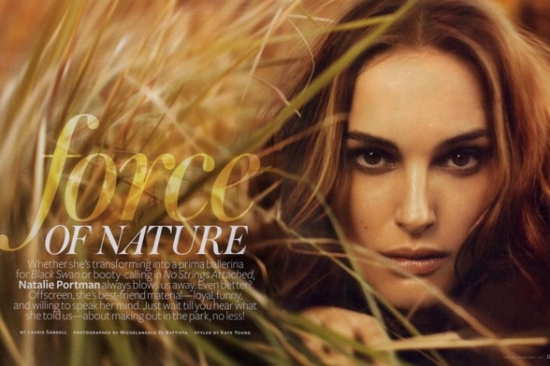 Natalie Portman Covers InStyle February 2020