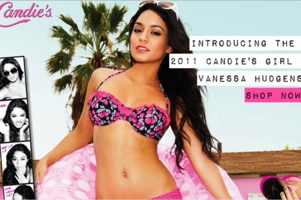 Vanessa Hudgens Is the New Candie’s Girl