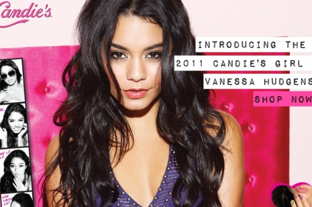 Vanessa Hudgens Is the New Candie’s Girl