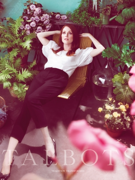 Julianne Moore for Talbots Spring 2020 Campaign