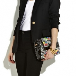 Marc Jacobs Fluorescent Tweed Bag