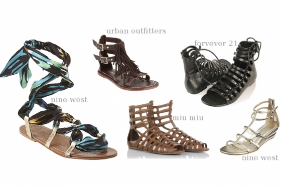 Gladiator Sandals Trend 2020