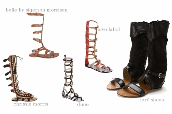 Gladiator Sandals Trend 2020