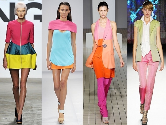 How to Wear Neon Colors