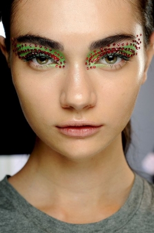 Halloween Makeup Looks from the Runway