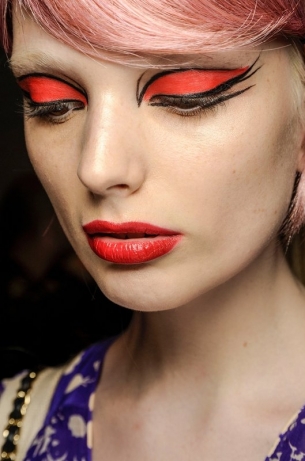 Halloween Makeup Looks from the Runway