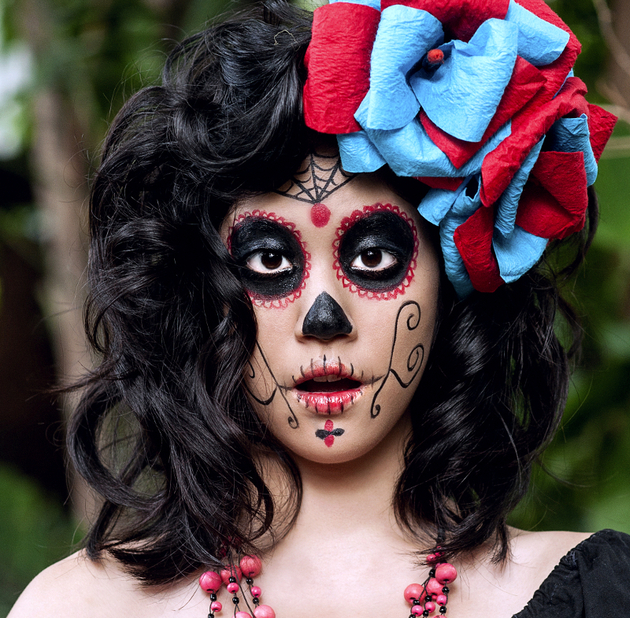 Sugar Skull Makeup for Halloween