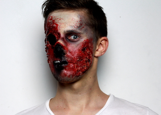 Zombie Makeup Tutorial for Halloween