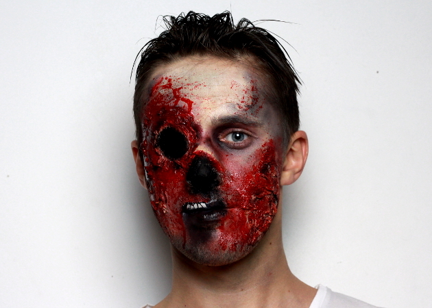 Zombie Makeup Tutorial for Halloween