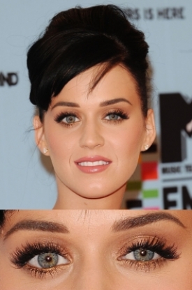 Gold Makeup Celebrity Style